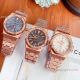 Copy Audemars Piguet Royal Oak Black Dial Rose Gold Watches 37mm Women (6)_th.jpg